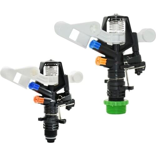 1/2 3/4 Inch Rotate Water Sprinkler Adjustable Angle Rocker Arm Nozzle Garden Irrigation System Garden Tools 1pcs