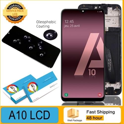 10PCS/LOT Original 6.2'' LCD Display + Touch Screen Digitizer for Samsung Galaxy A10 A105 A105F SM-A105F Pantalla Repair Parts