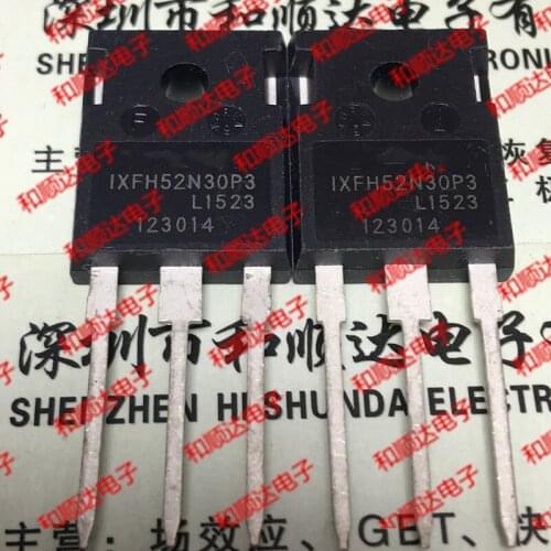 5pcs/lot IXFH52N30P3 TO-247 300V 52A TO-3P