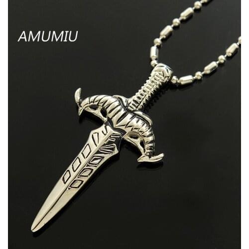 AMUMIU Punk Necklaces