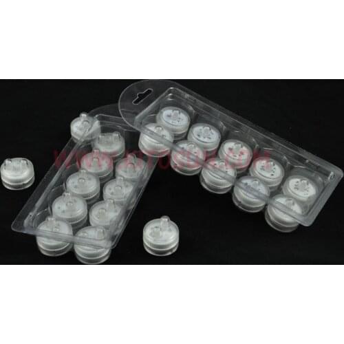 KITOSUN 120LEDs colorful Submersible Waterproof Wedding Floral Tea Vase Candle light