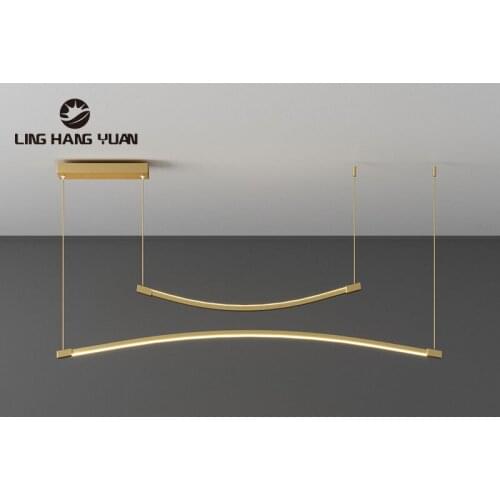 Decoration Led Pendant Light Black&Gold Modern Ceiling Pendant Lamp for Home Dining orom Kitchen Living room Hanging Lamp Lustre