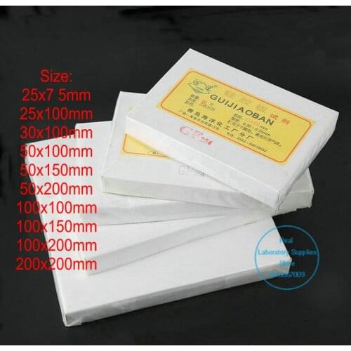 Lab GF254 Thin Layer Chromatography Silica Gel Plate TLC Glass Slab Containing Fluorescent Color-developing Silica Gel Plate