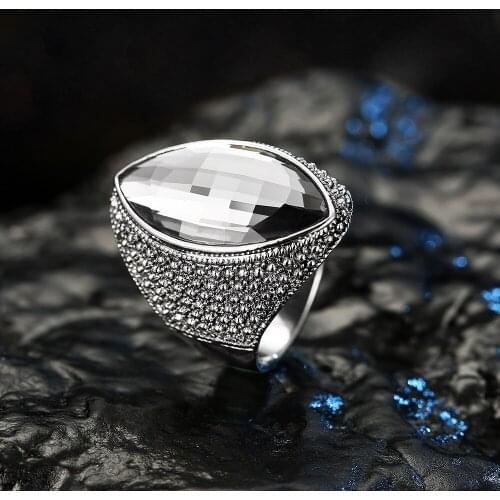 Lbvymo Rings With Crystals