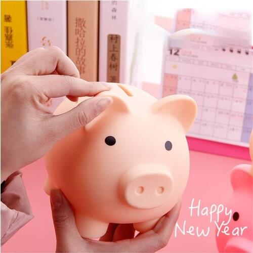 Small Piggy Bank Money Boxes Storage Kids Toys Home Decor Money Saving Box Children Piggy Money Bank Christmas Storage Tank