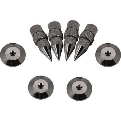 Speaker Spike Anti-Shock Spike Foot Subwoofer Amplifier Shockproof Base Pad for bookshelves power amplifiers