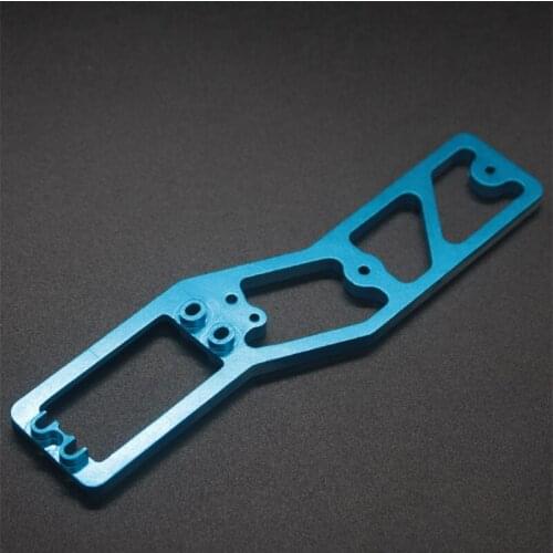 HSP 860012 Upgrade Parts Aluminum Radio Tray for RC 1/8 Nitro Off Road Monster Truck Blue CNC 94762 Baja