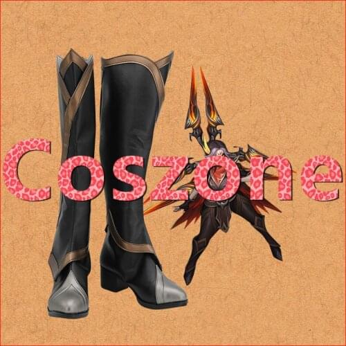 LOL Irelia The Blade Dancer Cosplay Shoes Boots Halloween Carnival Cosplay Costume Accessories