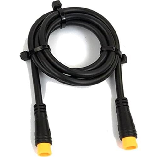 Electric Bicycle Extension Cable 3 Pin Male to Male Waterproof Cable Ebike Extension Cable Connector