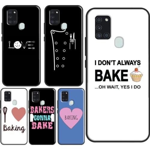 Baking Cook Chef Case For Samsung Galaxy A21S A20e M21 M31 A01 A11 A31 A7 A10 A30 A50 S A40 A70 A51 A71