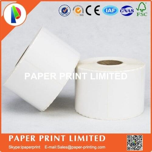 10 rolls Thermal sticker paper70x50mmx500 sheets barcode printing paper paper bar code label printing