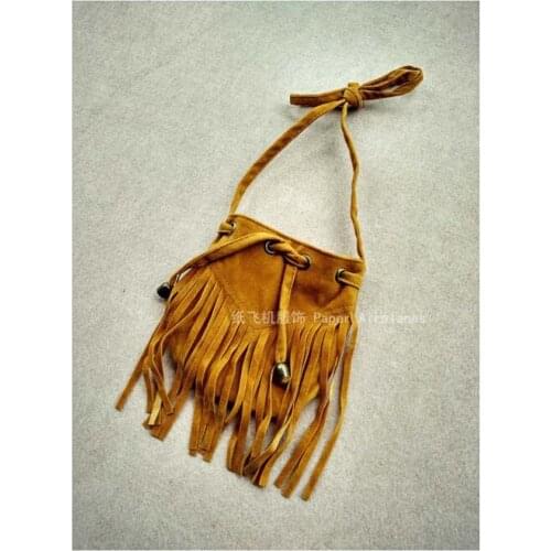 10pcs/lot! New Arrivals! PU Tassel Crossbody Bag Gilrs Girls Bag Cool Messenger Bag for Fashion Tassel