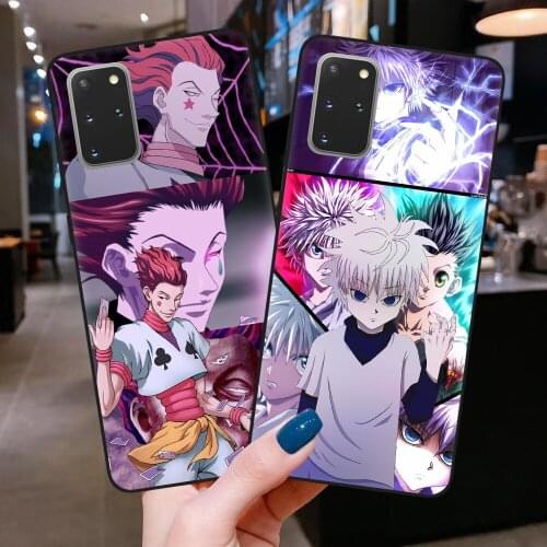 For Fundas Samsung S9 S10 S20 Plus Ultra S10E Note 10 20 Lite Pro Phone Case Hunter X Hunter Killua Zoldyck Anime Back Cover TPU