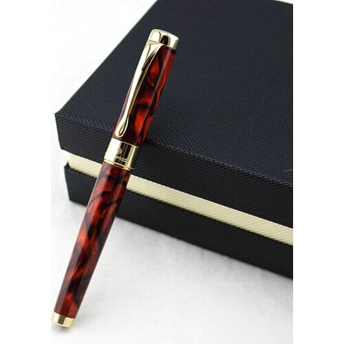 JINHAO new style fountain pen Luxury gift metal ink pen can choose Beautiful gift box or with black pen bag packing