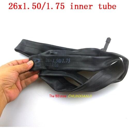 26 inch Bicycle Mountain Bike Rubber Inner Tube 26 x 1.5/1.75 48mm with Presta Valve Bicycle outer tyre26*1.5/1.75