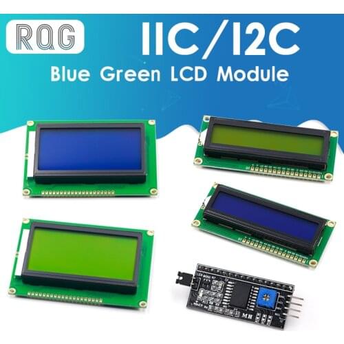 LCD module Blue Green screen IIC/I2C 1602 for arduino 1602 LCD UNO r3 mega2560 LCD1602
