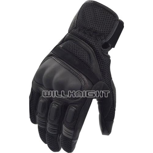 Motorcycle Motocross Riding Dirt 3 Leather Textile Breatheable Summer Gloves Guantes Moto Motorbike Racing Gloves