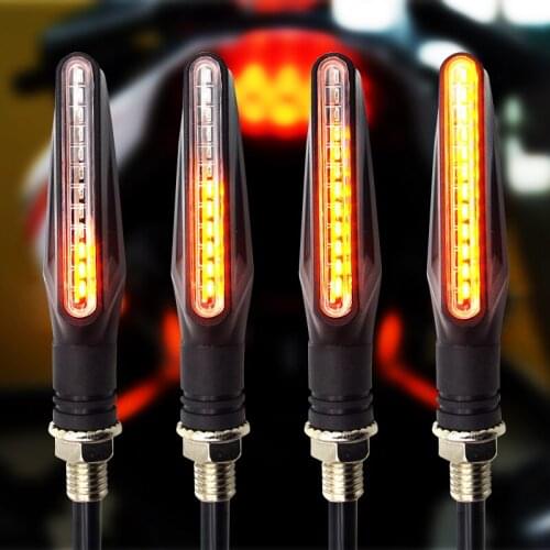 Motorcycle Turn Signal Lights LED Moto Flashing Lightings For HONDA CB1000R CBR 600 F4I SHADOW 600 BLACKBIRD CBR1100XX