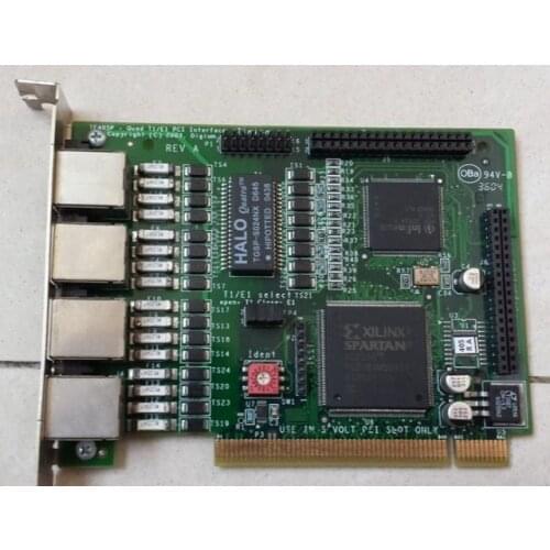 Industrial control panel TE405P 4 port E1/T1 PCI interface