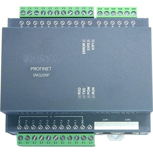 PROFINET bus remote module distributed IO temperature acquisition module K-type thermocouple thermal resistance 16 channels