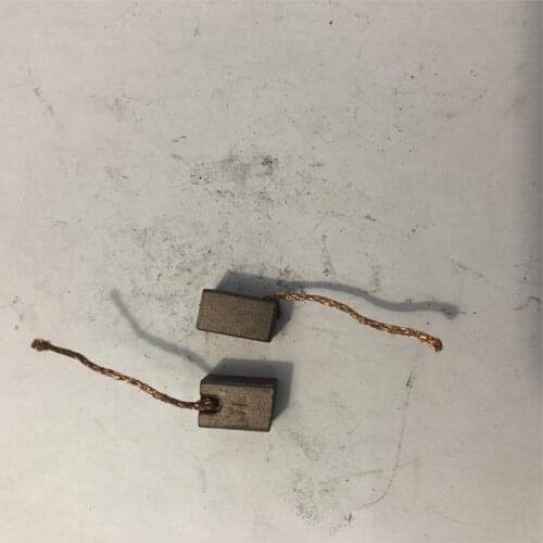 2PCS 7x8x12.5mm 0.27"x0.31"x0.49" Motor Electric Replacement Power Tool Copper Carbon Brush Car