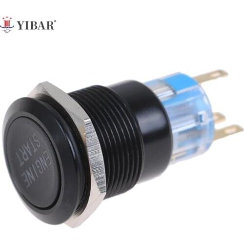 1PC Car Engine Start Push Button Switch Replacement Enginee Start 12V Waterproof