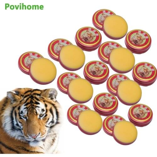 10pcs 3g Red Tiger Balm Ointment Muscle Back Neck Headache Pain Relief Cool Cream