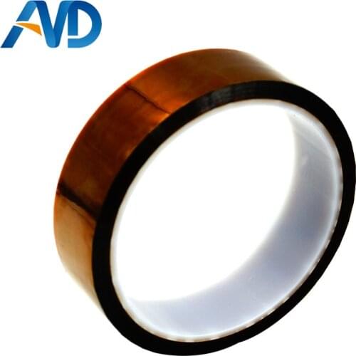 25mm x 30m One-side Self-adhesive Tape High Temperature Heat Resistant Polyimide tape 260-300 Degree