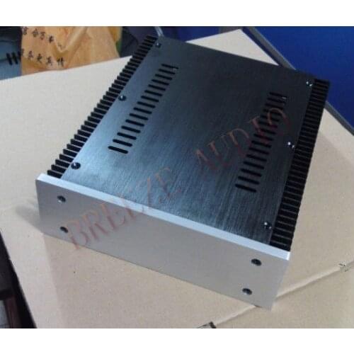 All Aluminum Cooling Case 2107 Amplifier case Suitable For Power Amplifier 212*70*257mm amplifier box