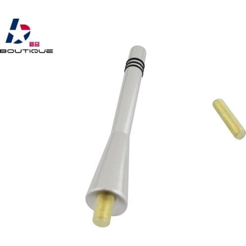 Auto Car silver Universal FM AM Radio Amplified Signal Roof Antenna Aerial Screws