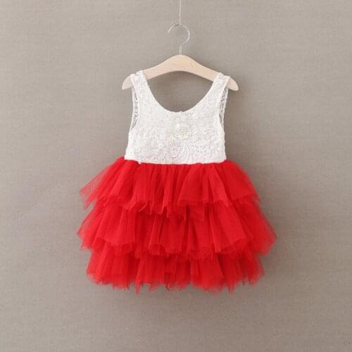 Free DHL/FeDex Shipping 2017 Fall Girls Puffy Dresses Kids Princess Lace Dress New Year Wedding Birthday Christmas Garments