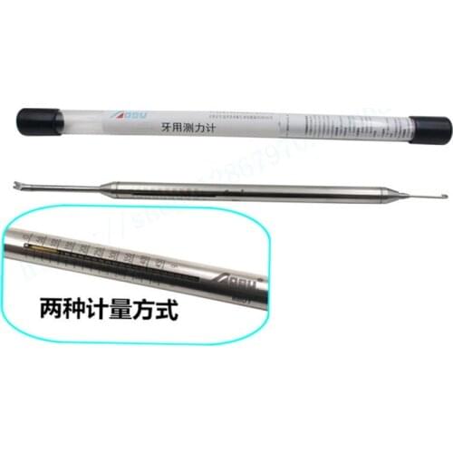 1 Piece Dental Dontrix Stress Tension Force Gauge Dynamometer 0-400g 16Ounce Measurement Tool Orthodontic