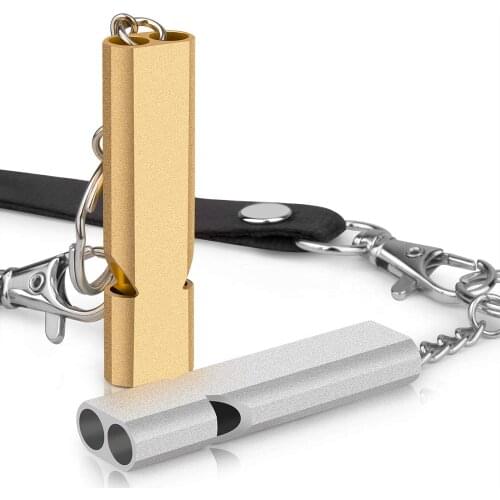 Emergency Whistle High Pitch Double Tubes Survival Lifeguard Whistle Lanyard Keychain Outdoor Camping Hiking Boating Hunting