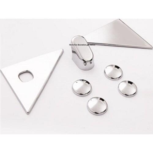 Chrome Rear Window Glass Molding Cover Trim 7pcs for toyota Prado Land Cruiser 150 FJ150 FJ 150 2014 2015