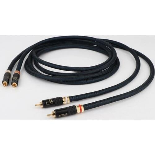 Rca Cable Top Grade Silver Plated RCA Male to Male Cable