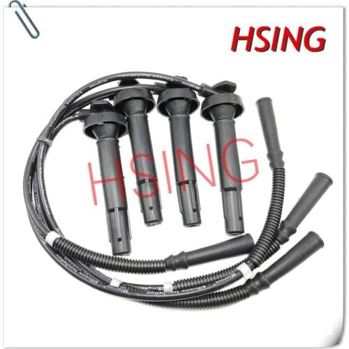 HSINGYE BRAND-NEW# 22451-AA800 IGNITION CABLE SPARK PLUG WIRE SET Fits For BAJA FORESTER IMPREZA LEGACY ***Part No# 22451AA800