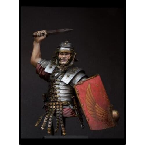 New Unassembled 1/12 ancient Roman man Legionary bust Resin Kit DIY Toys Unpainted resin model