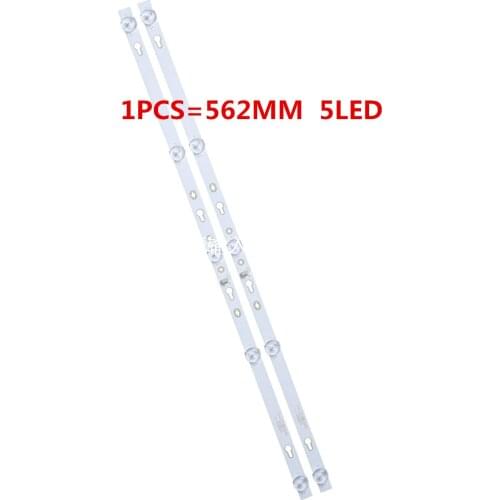 NEW 562MM LED backlight Strip 5 lamp for MI 32" TV LCD L32M5-AZ TCL32D05-ZC22AG-11 LVW320CSDX 6v