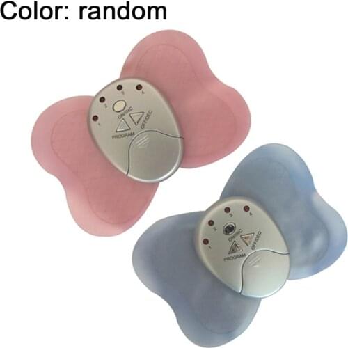 New Portable Wireless Electric Butterfly Shape Massager Full Body Vibrating Slimming Muscle Pain Relief Massage Health Care