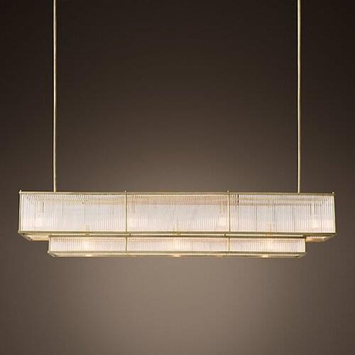 Postmodern Nordic lamps living room dining room bedroom chandelier American simple lamps