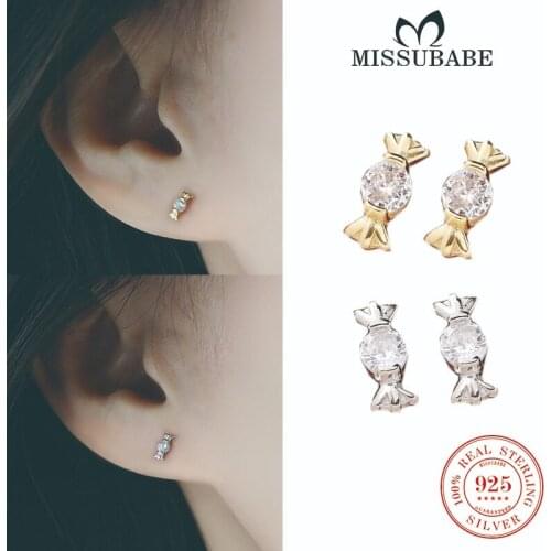 925 Sterling Silver Stud Earrings Mini Cartilage Piercing Pearl Ear Studs Small Fashion Korean Jewelry Gift For Women Teen Girls