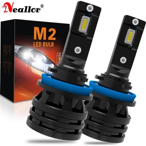 Super Bright 9012 H1 H7 H11 Led Headlight Bulb Mini For Auto HB3 9005 HB4 9006 H8 H9 H4 Car Lights Universal HB4 HB3 Lamps 360