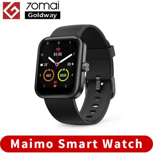 Global Version Maimo Smartwatch 1.69" Blood Oxygen Alexa Voice Control Heart Rate 5ATM Waterproof Bracelet Women Men Sport Watch