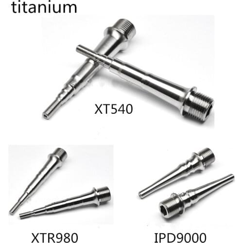 Bicycle pedal titanium axle for shimn bicycle XT540 XTR980 IPD9000 titanium bearing ultra light