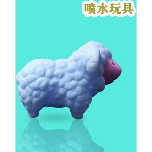 Vinyl Water Toys Children Bath Water Spouting Small Animal Squeezed Baby Bath Toy