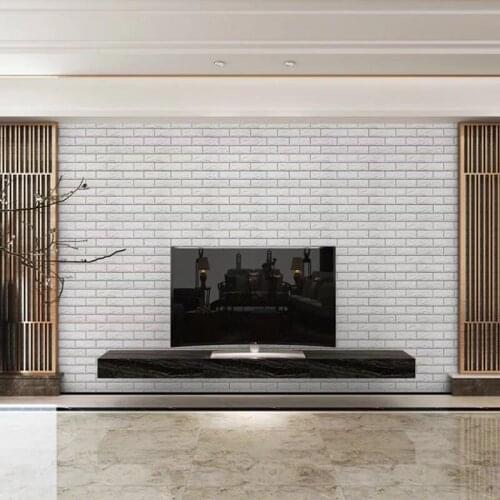 Vinilos decorativos para paredes wall sticker 3d brick design wallpaper for home decoration