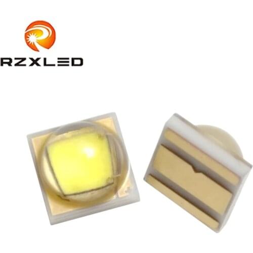 10PCS/Lot LED Ceramic Base 3V Diode White 5000K 5500K 5700K 6000K 5W 7W 3535Package Chip For Navigation light Strobe light