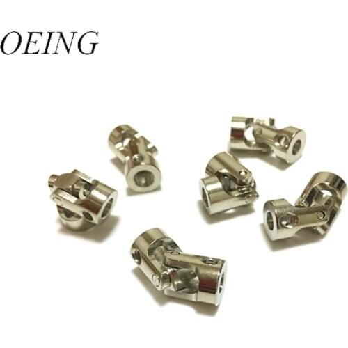 2PCS Micro 2mm/2.3mm/3mm/3.17mm/4mm/5mm Brass Universal Joint for RC Car Boat Model