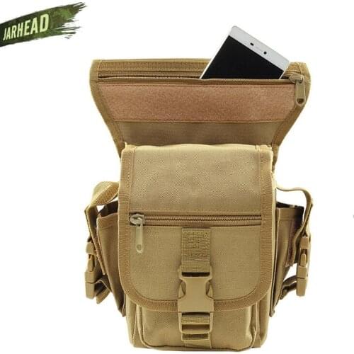 900D Mens Waist Bag Money Belt Pack Men Canvas Thigh Leg Drop Military Travel Riding Motorcycle Multifunctional bags