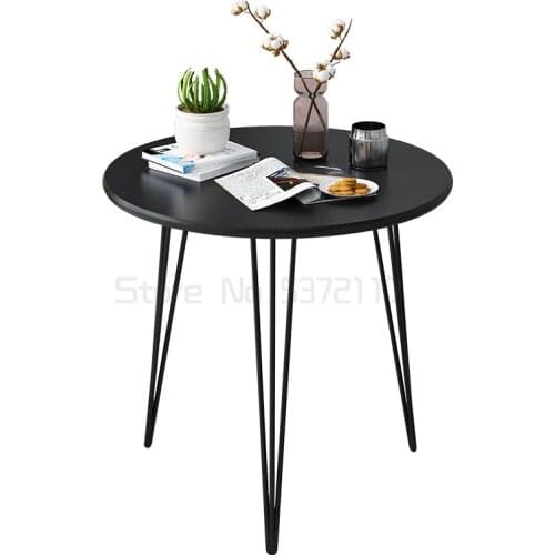 Tea table simple movable creative side table small family sofa side table simple table in household living room